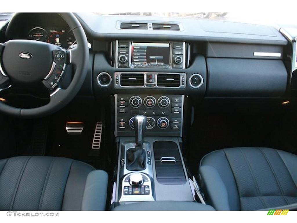 2011 Land Rover Range Rover Supercharged Jet Black/Jet Black Dashboard Photo #38743404