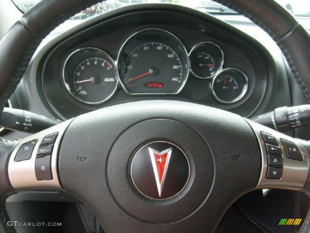 2009 Pontiac G6 GT Coupe Gauges Photo #38743552