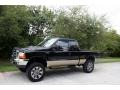 2000 Black Ford F250 Super Duty Lariat Extended Cab 4x4  photo #2