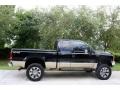 2000 Black Ford F250 Super Duty Lariat Extended Cab 4x4  photo #12