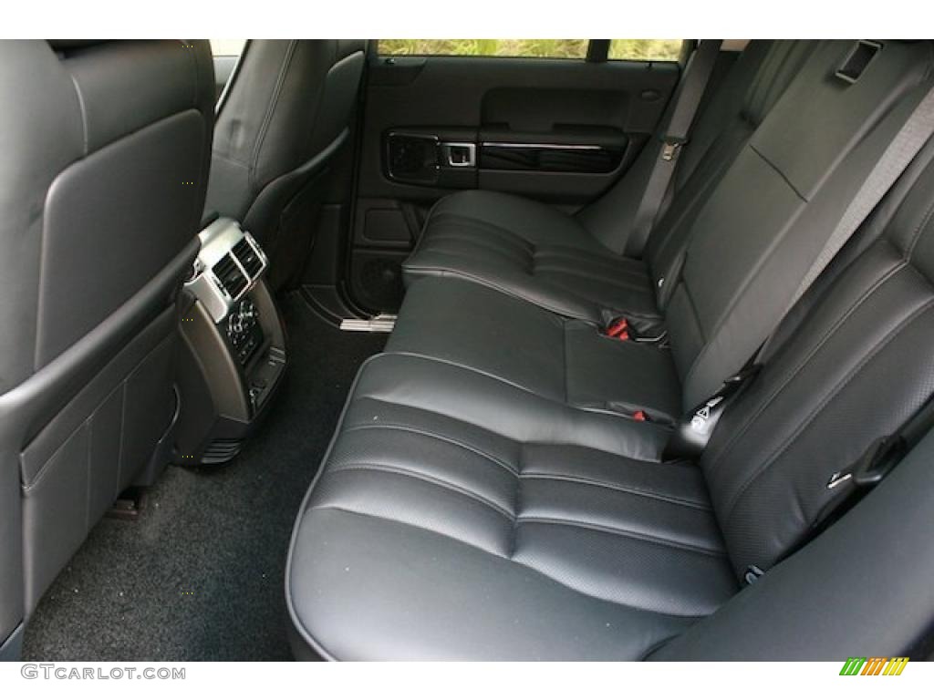 Jet Black/Jet Black Interior 2011 Land Rover Range Rover Supercharged Photo #38743772