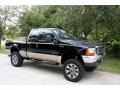 2000 Black Ford F250 Super Duty Lariat Extended Cab 4x4  photo #14
