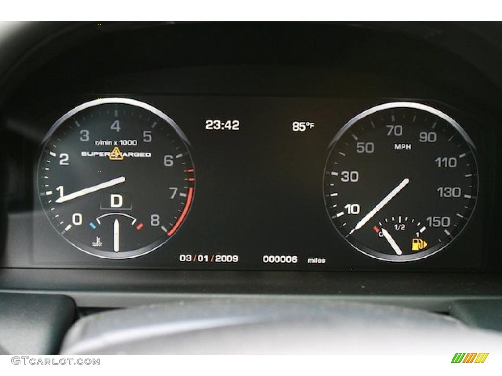 2011 Land Rover Range Rover Supercharged Gauges Photo #38743900
