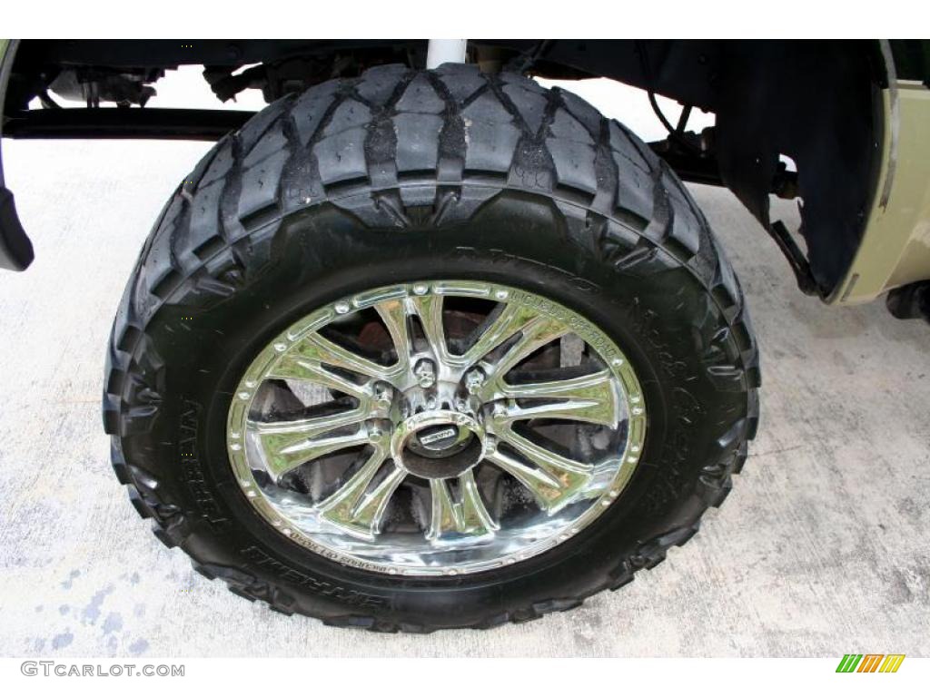 2000 Ford F250 Super Duty Lariat Extended Cab 4x4 Custom Wheels Photo #38744068