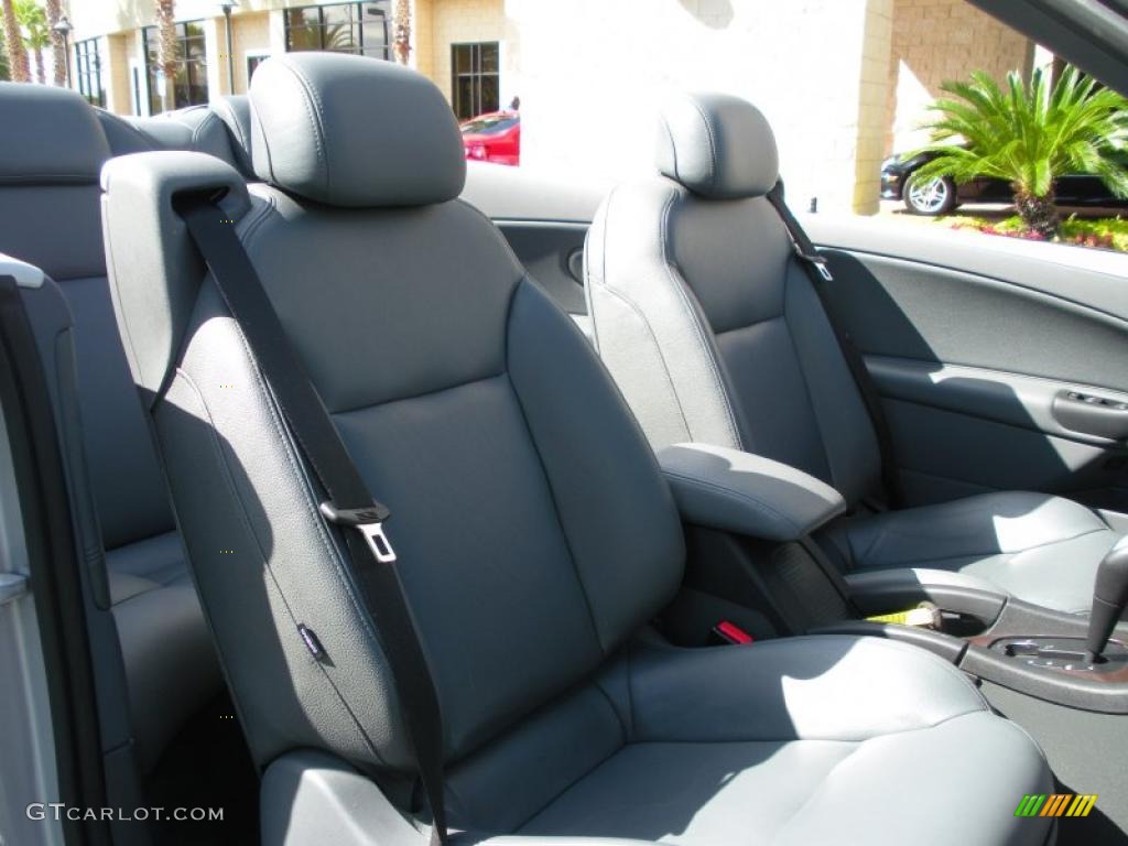 Charcoal Gray Interior 2005 Saab 9-3 Arc Convertible Photo #38744080