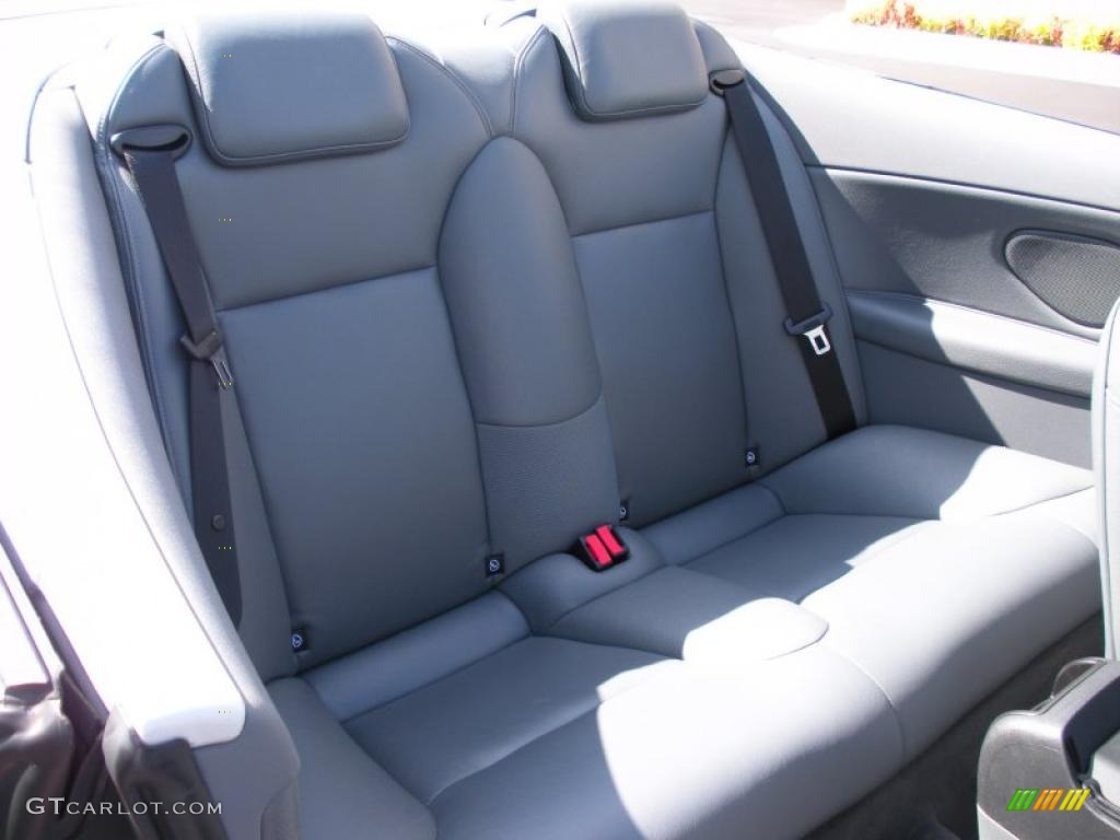 Charcoal Gray Interior 2005 Saab 9-3 Arc Convertible Photo #38744092