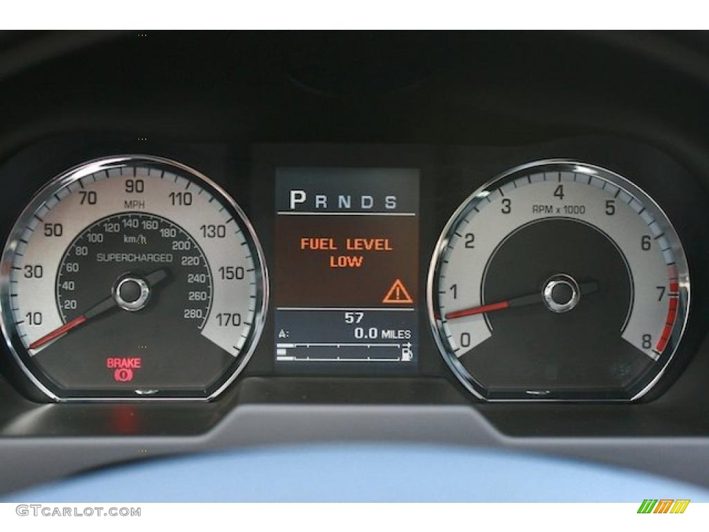 2011 Jaguar XF XF Supercharged Sedan Gauges Photo #38744876