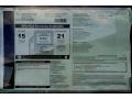 2011 Jaguar XF XF Supercharged Sedan Window Sticker