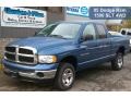 2005 Atlantic Blue Pearl Dodge Ram 1500 SLT Quad Cab 4x4  photo #1