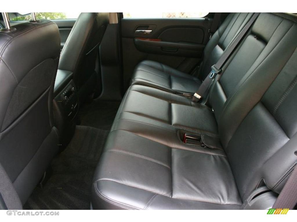 Ebony Interior 2008 Chevrolet Tahoe Hybrid Photo #38746240