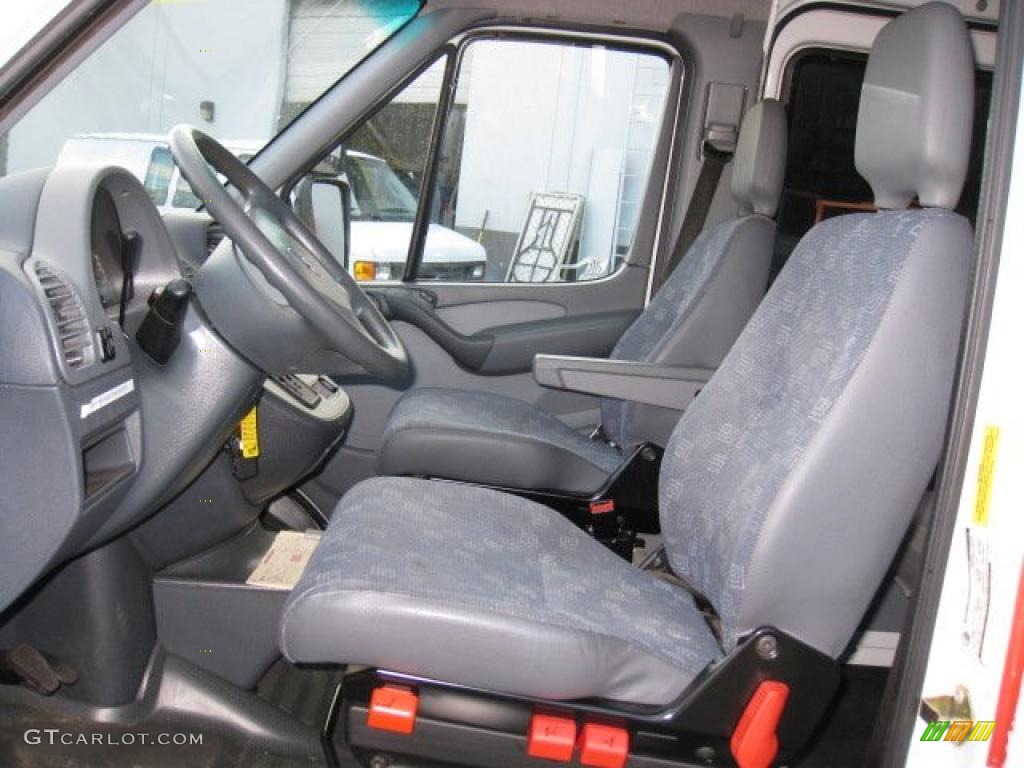 Gray Interior 2006 Dodge Sprinter Van 3500 High Roof Cargo Photo #38746416