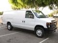 Oxford White 2008 Ford E Series Van E250 Super Duty Commericial Extended