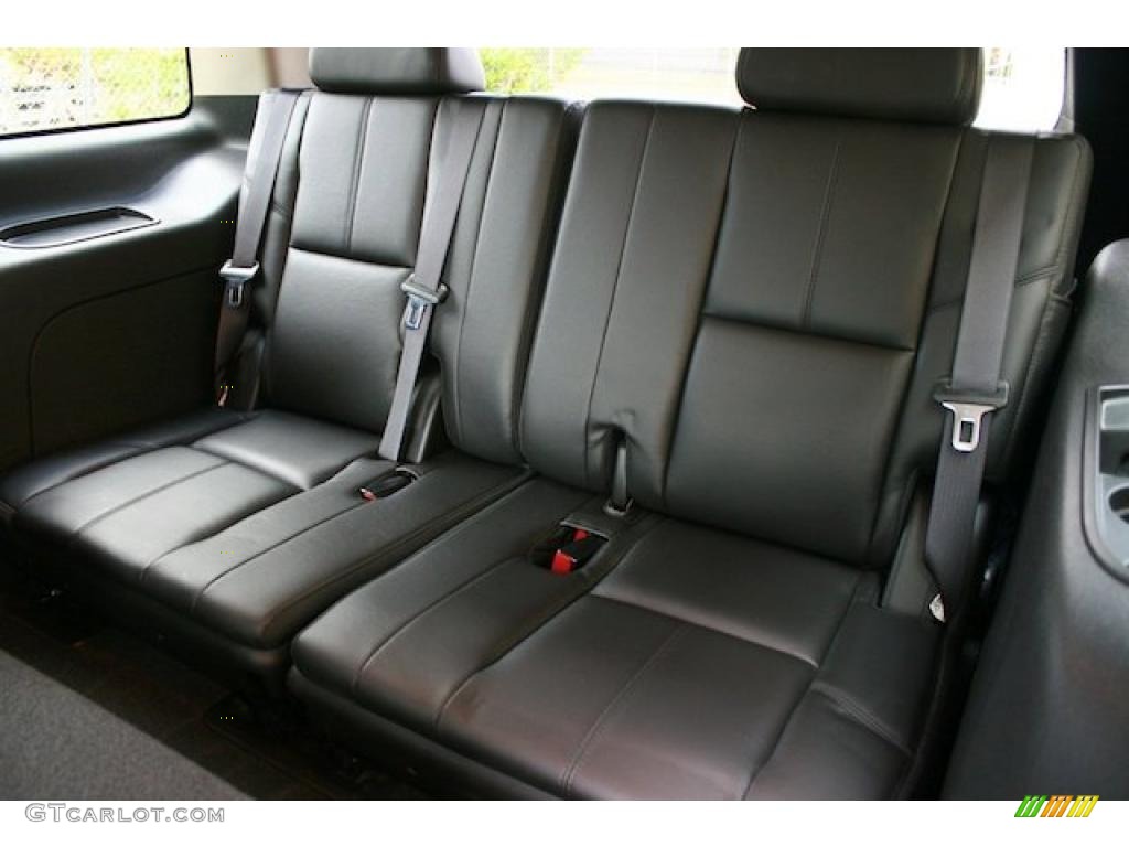 Ebony Interior 2008 Chevrolet Tahoe Hybrid Photo #38746624
