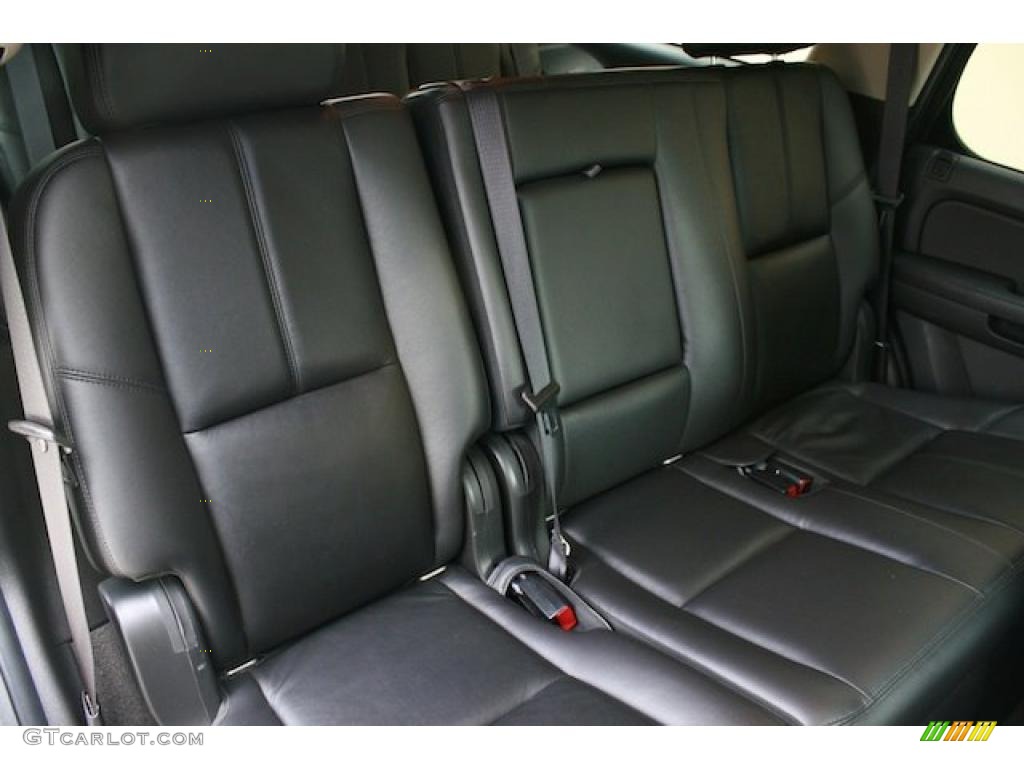 Ebony Interior 2008 Chevrolet Tahoe Hybrid Photo #38746708