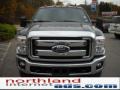 2011 Forest Green Metallic Ford F250 Super Duty Lariat Crew Cab 4x4  photo #3