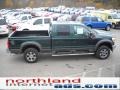 2011 Forest Green Metallic Ford F250 Super Duty Lariat Crew Cab 4x4  photo #5