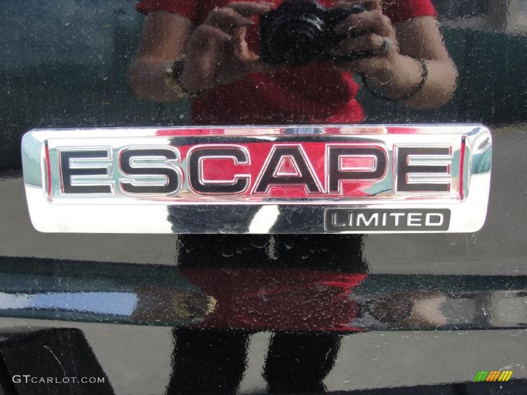 2010 Escape Limited V6 - Black / Charcoal Black photo #15