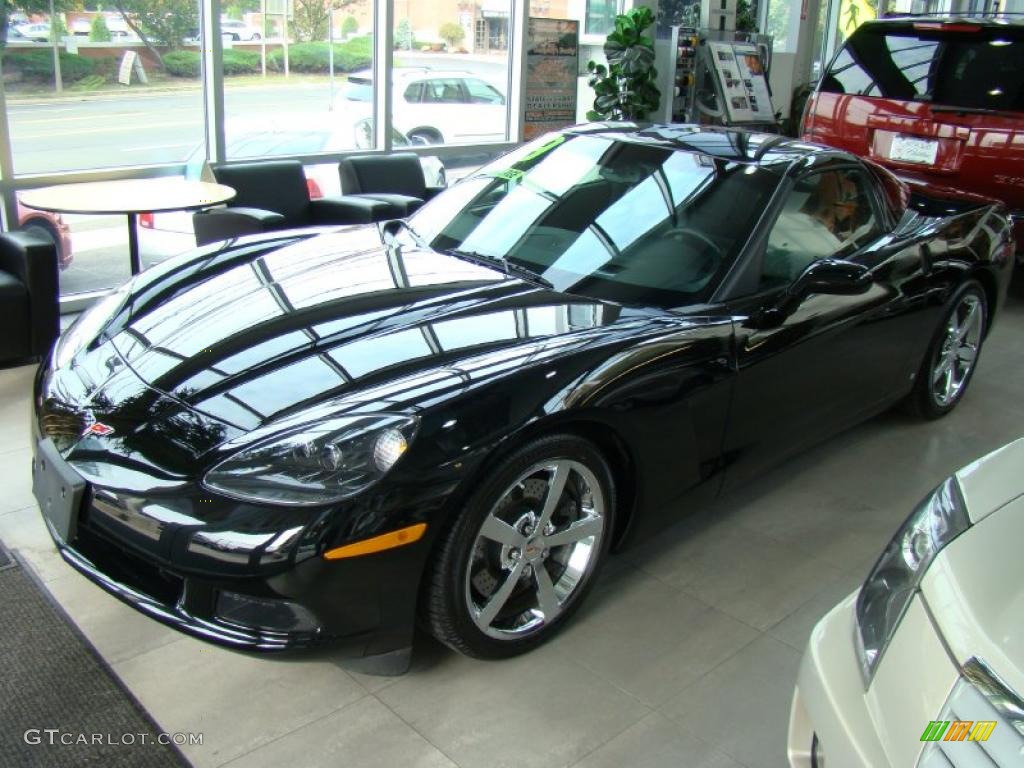 Black 2009 Chevrolet Corvette Coupe Exterior Photo #38749724