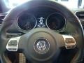 Titan Black Leather 2010 Volkswagen GTI 4 Door Steering Wheel