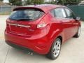 2011 Red Candy Metallic Ford Fiesta SES Hatchback  photo #3