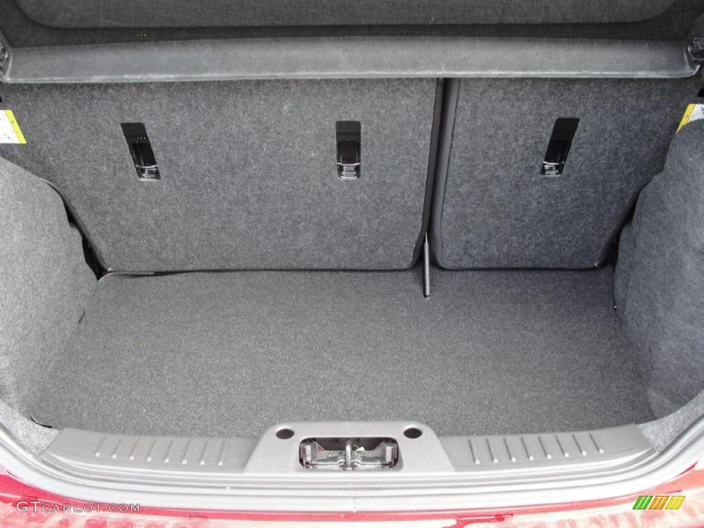 2011 Ford Fiesta SES Hatchback Trunk Photo #38751052