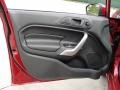 Charcoal Black Leather Door Panel Photo for 2011 Ford Fiesta #38751116