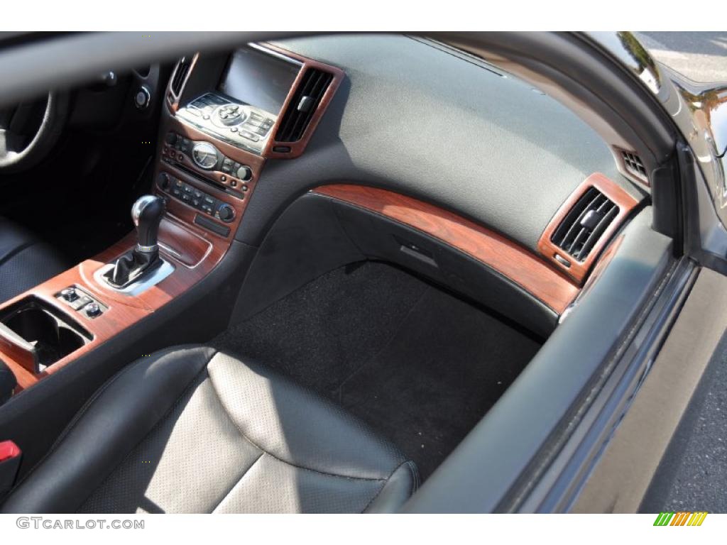 Graphite Interior 2009 Infiniti G 37 x Coupe Photo #38751352