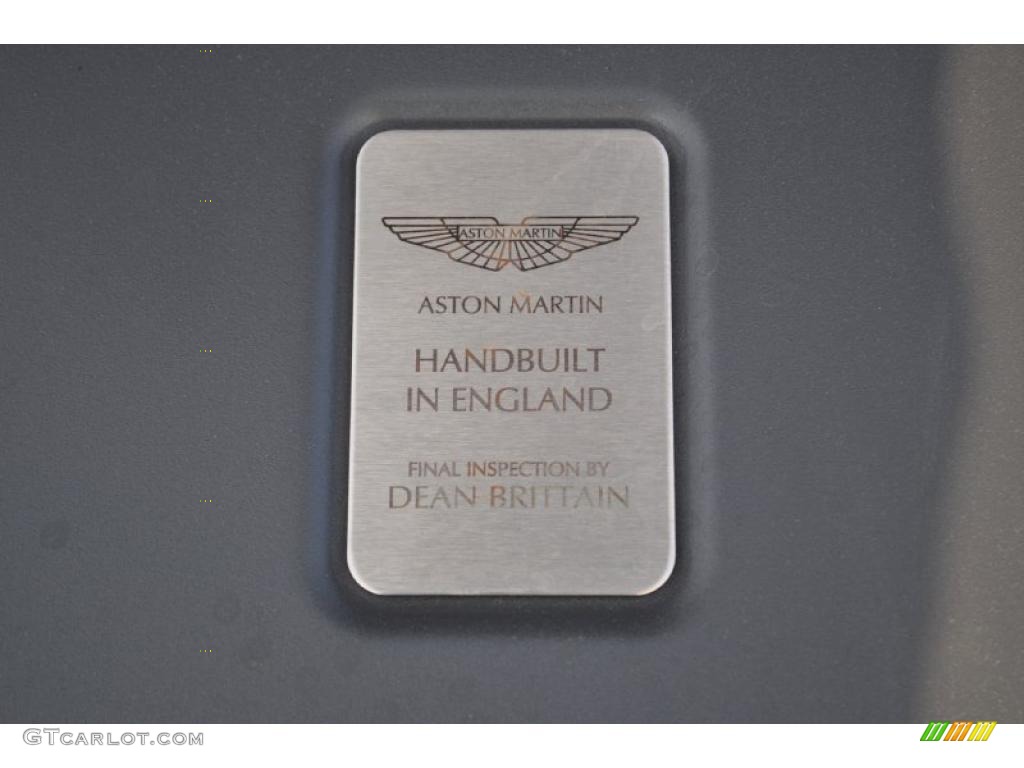 2007 Aston Martin V8 Vantage Coupe Marks and Logos Photo #38751876