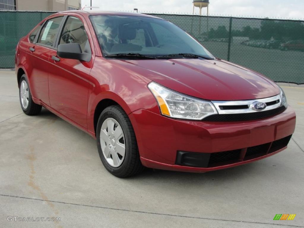 Sangria Red Metallic 2011 Ford Focus S Sedan Exterior Photo #38753044