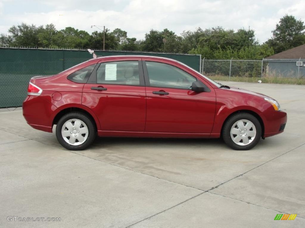 Sangria Red Metallic 2011 Ford Focus S Sedan Exterior Photo #38753060
