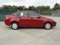 Sangria Red Metallic 2011 Ford Focus S Sedan Exterior