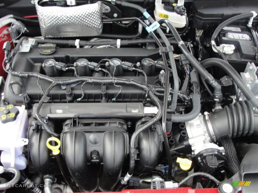 2011 Ford Focus S Sedan 2.0 Liter DOHC 16-Valve Duratec 20 4 Cylinder Engine Photo #38753252