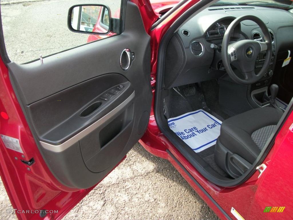 Ebony Interior 2011 Chevrolet HHR LS Photo #38753924