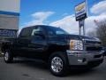 2011 Black Chevrolet Silverado 2500HD LTZ Crew Cab 4x4  photo #3