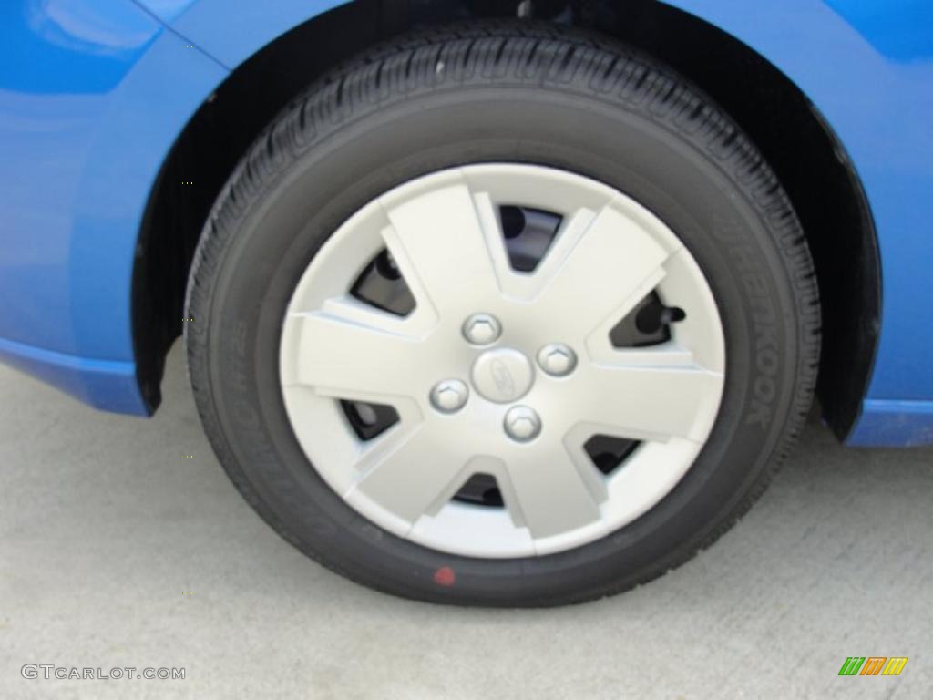 2011 Focus S Sedan - Blue Flame Metallic / Medium Stone photo #10