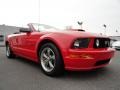 2007 Torch Red Ford Mustang GT Premium Convertible  photo #9
