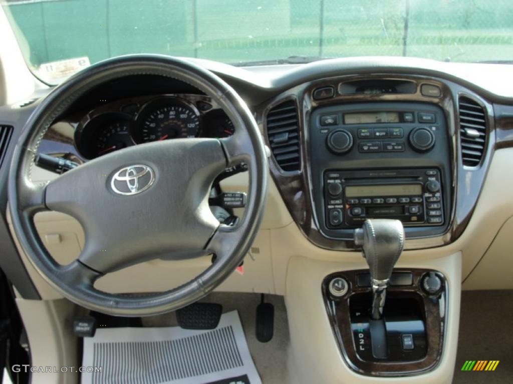 2001 Toyota Highlander Limited Dashboard Photos