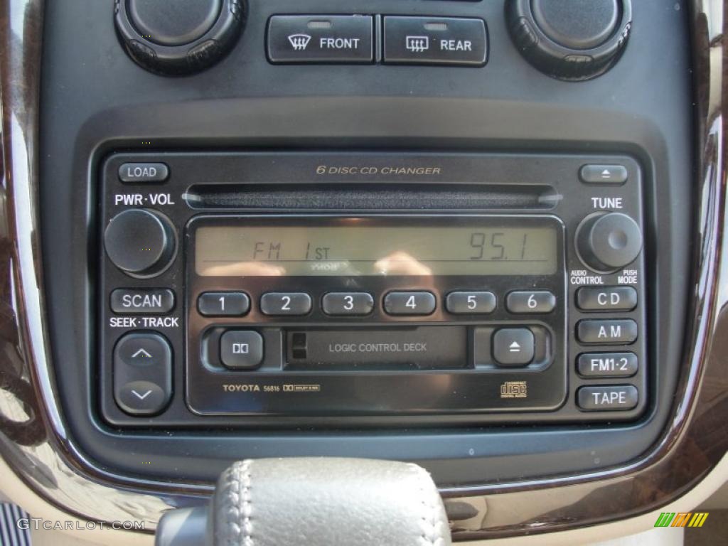 2001 Toyota Highlander Limited Controls Photo #38755908