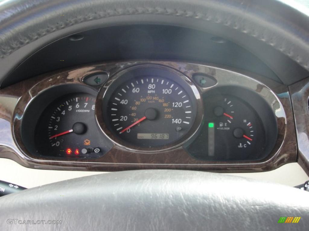 2001 Toyota Highlander Limited Gauges Photos