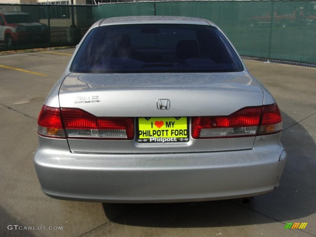 2001 Accord EX Sedan - Satin Silver Metallic / Quartz Gray photo #4