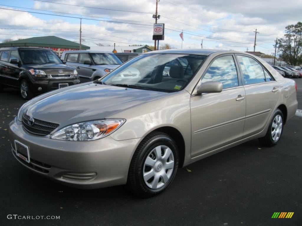 Desert Sand Mica 2003 Toyota Camry LE Exterior Photo #38756304