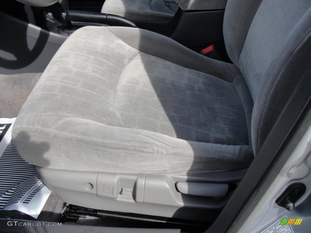 2001 Accord EX Sedan - Satin Silver Metallic / Quartz Gray photo #33