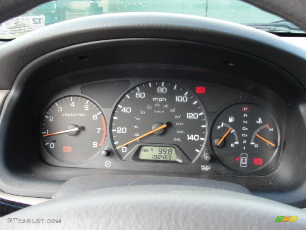 2001 Honda Accord EX Sedan Gauges Photo #38756652