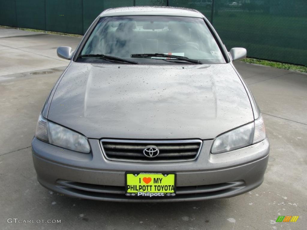 2001 Camry LE - Antique Sage Pearl / Gray photo #8