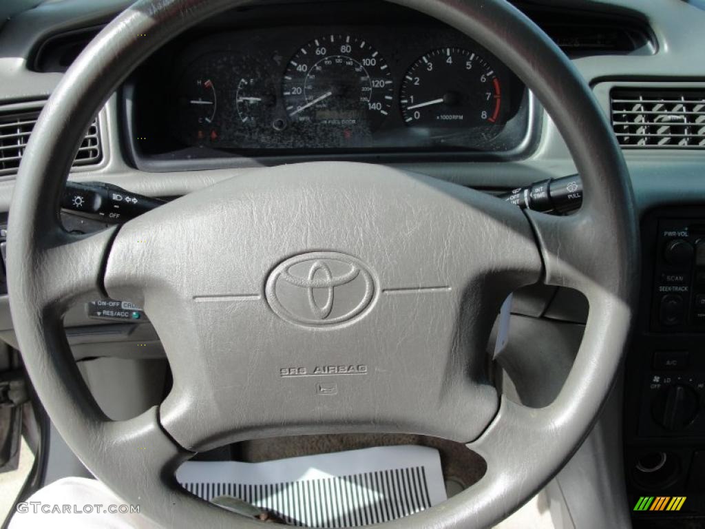 2001 Camry LE - Antique Sage Pearl / Gray photo #37
