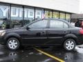 Midnight Black - Rio LX Sedan Photo No. 14