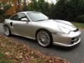 Arctic Silver Metallic - 911 Turbo Coupe Photo No. 8