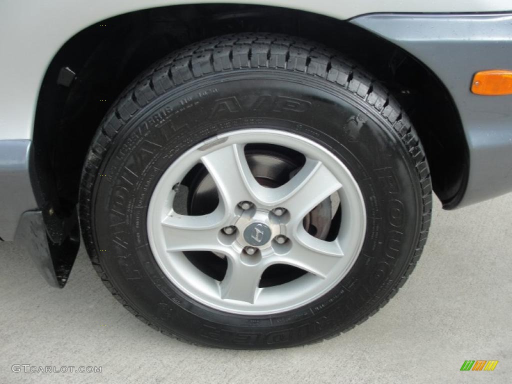 2002 Hyundai Santa Fe GLS Wheel Photo #38757768