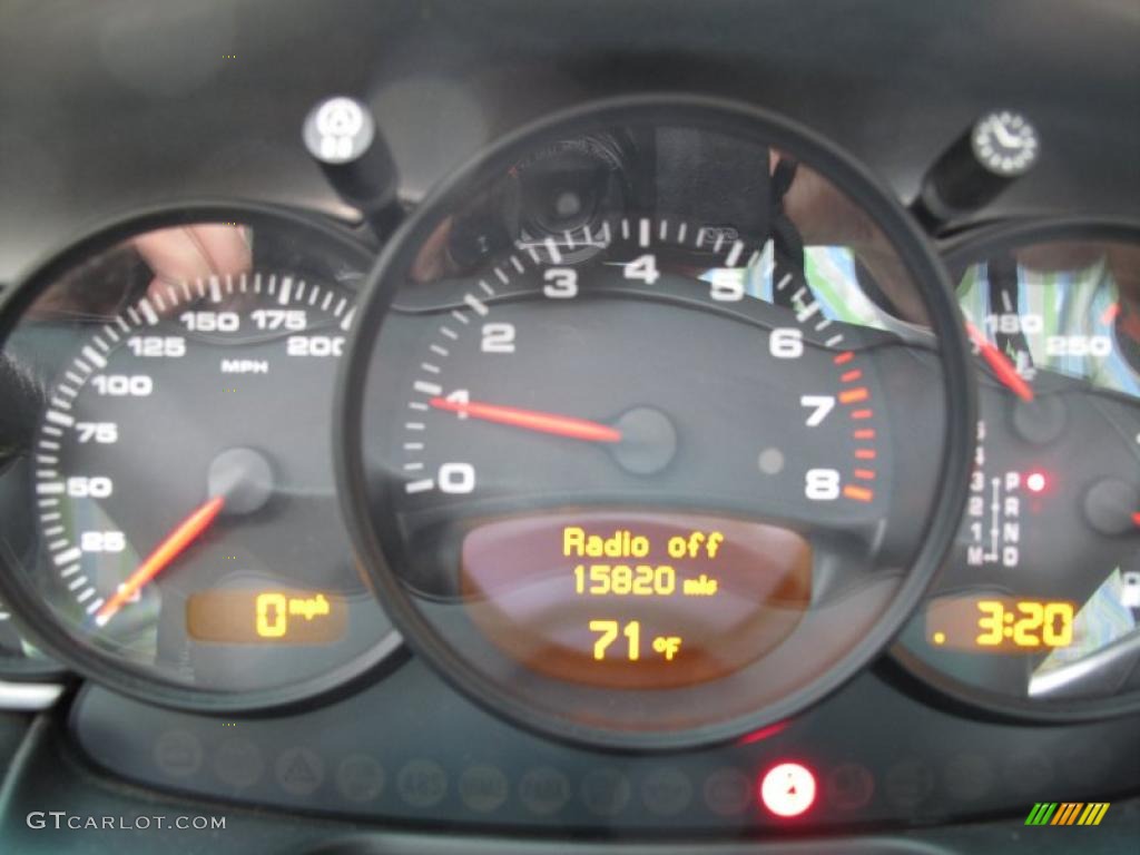 2003 911 Turbo Coupe - Arctic Silver Metallic / Natural Grey photo #21