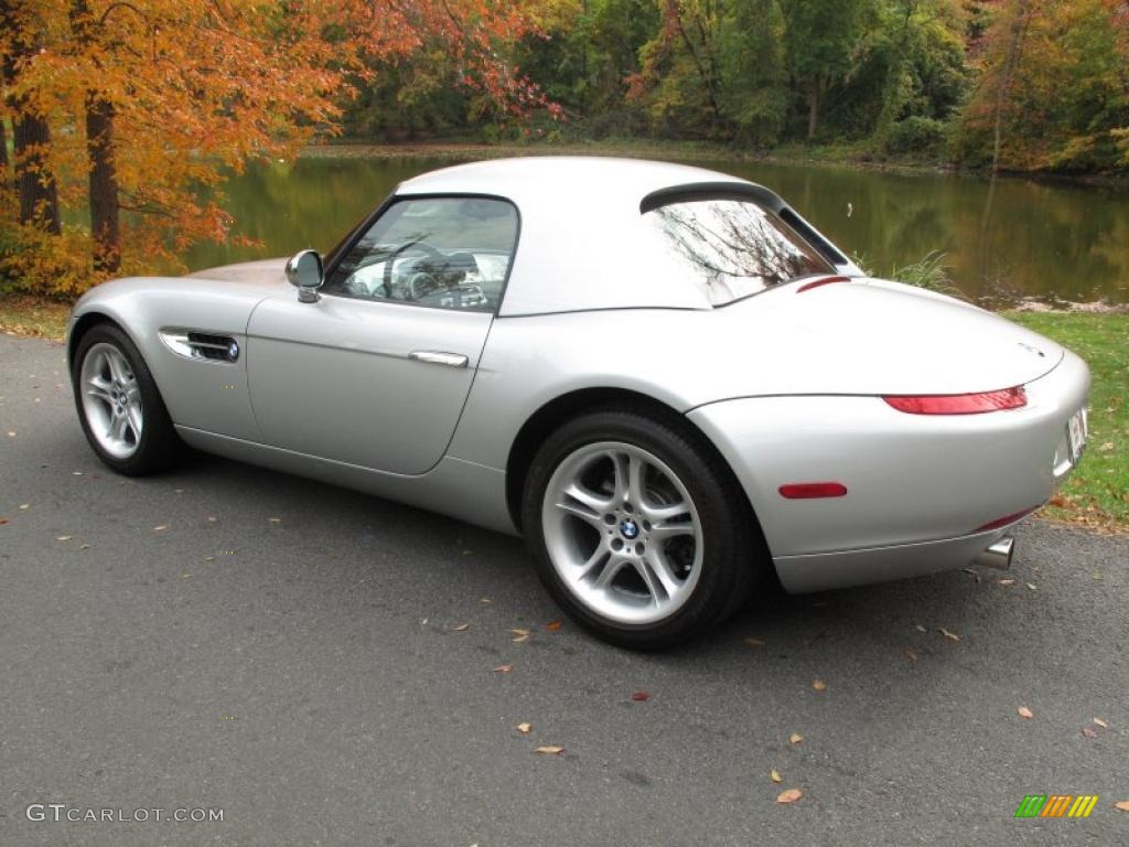 Titanium Silver Metallic 2003 BMW Z8 Roadster Exterior Photo #38758788